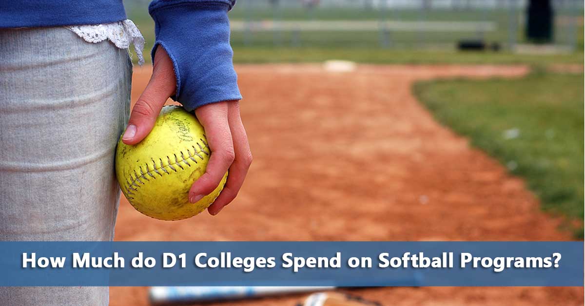 How Much Do D1 Colleges Spend On Softball Programs Do It Yourself