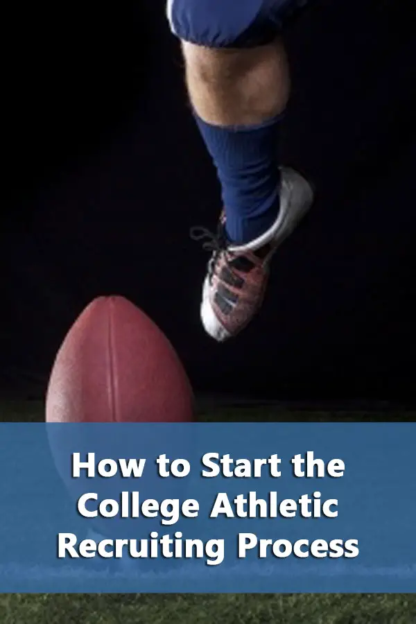 Quick start guide to essential steps on how to start the college athletic recruiting process. #GetRecruited