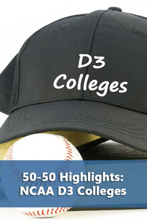 Listing of NCAA D3 colleges that accept at least 50% of students and have at least a 50% graduation rate.