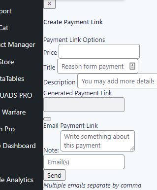 Screen capture of issue